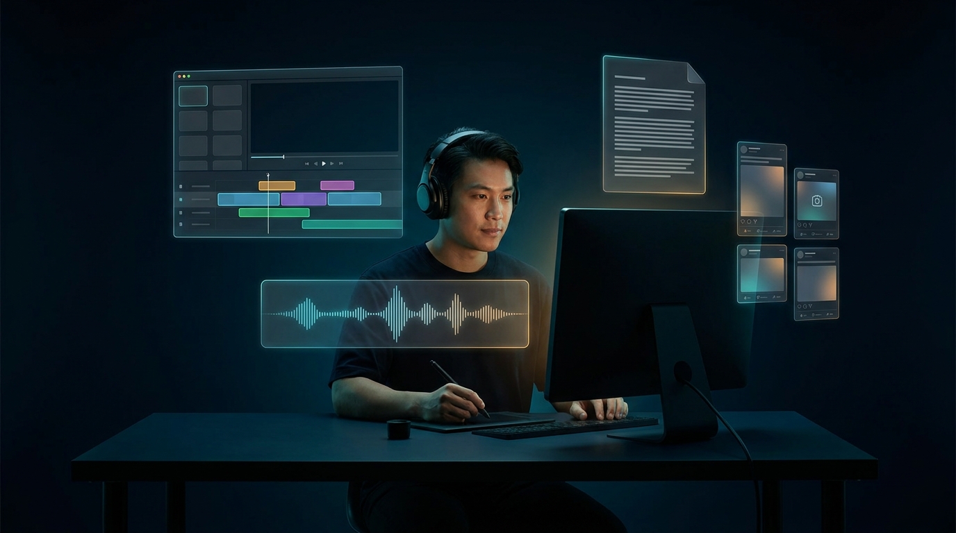 The Best AI Tools for Content Creators in 2026 (One-Person Production Company Edition)