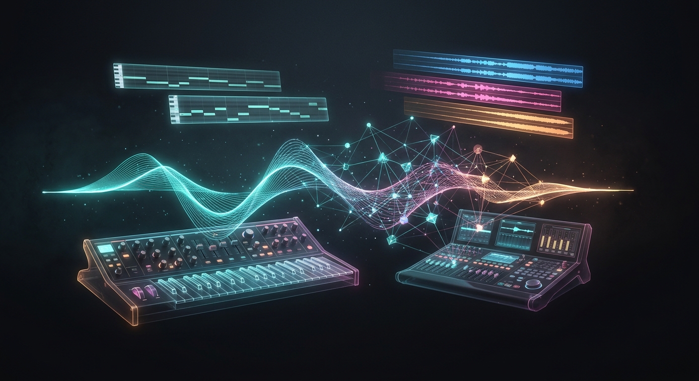 AI Tools for Musicians in 2026 (The Suno-vs-Udio Era, Royalty-Free Stems, and What Actually Belongs in a Producer's Workflow)