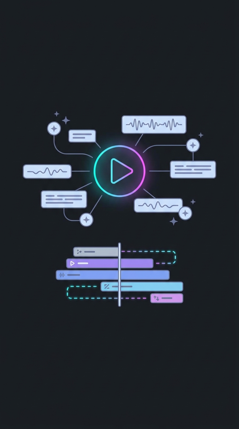 The Video Editor's AI Stack in 2026 (Transcript Editing, Auto-Captions, Generative B-Roll, and What's Still Theater)