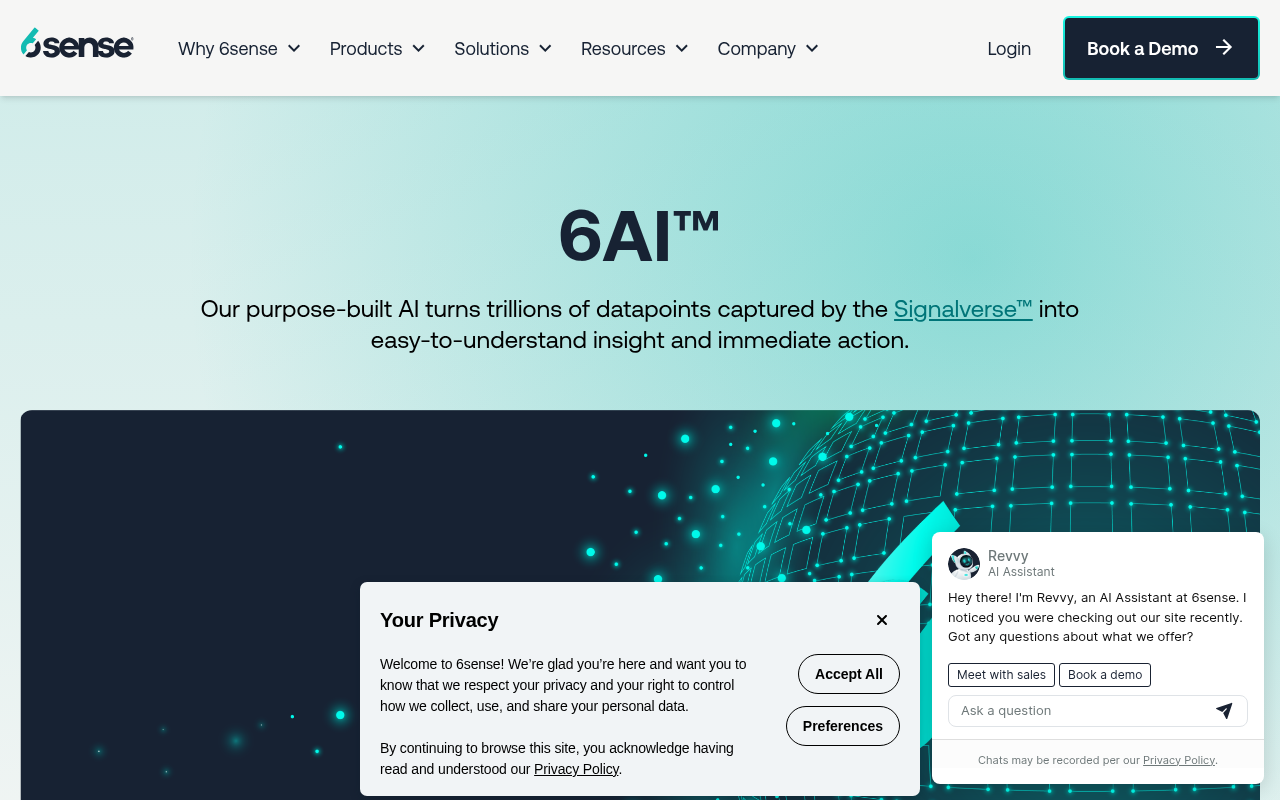 6AI by 6sense Review 2026: Pricing, Pros & Alternatives | TryAnAI