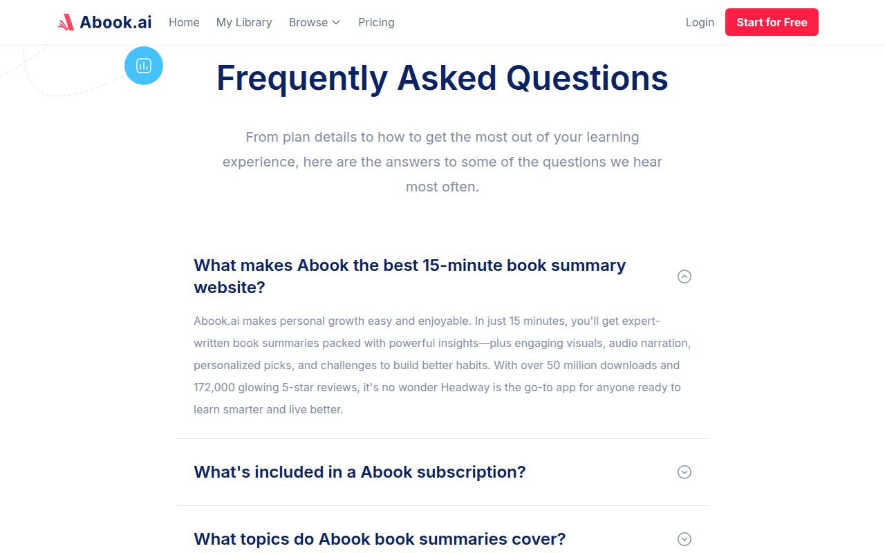 Abook.ai screenshot