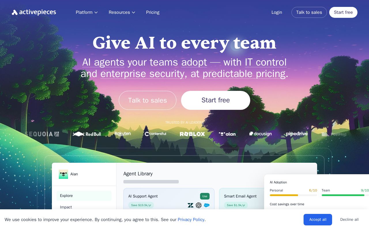 Activepieces screenshot