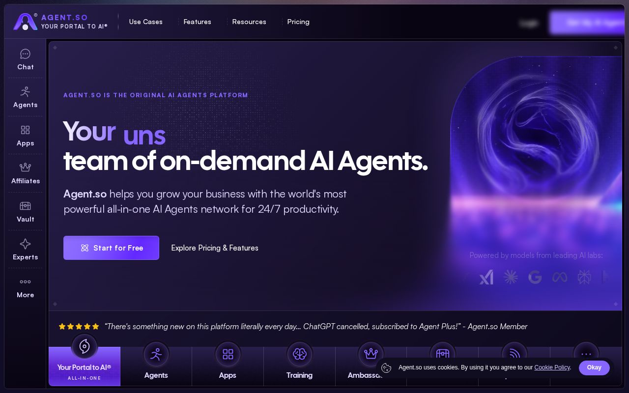 Agent.so screenshot