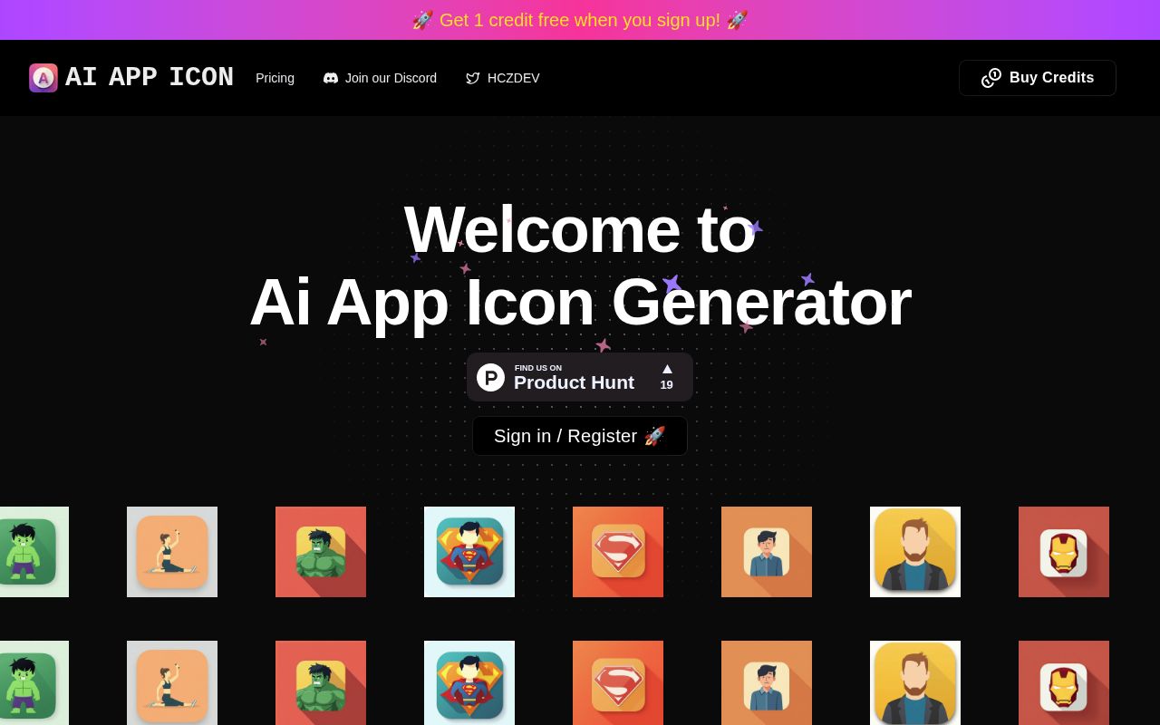 AI App Icons screenshot