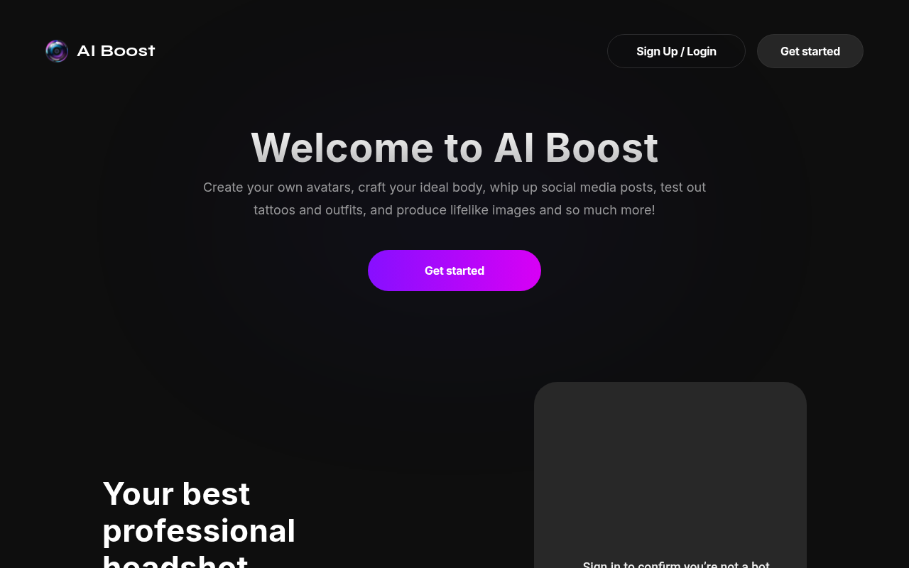 AI Boost screenshot