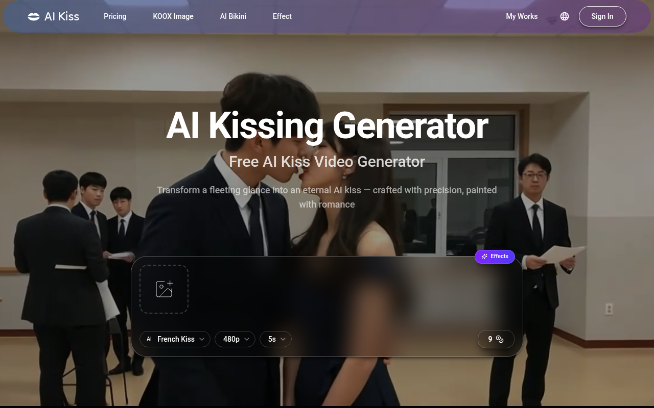 AI Kiss screenshot