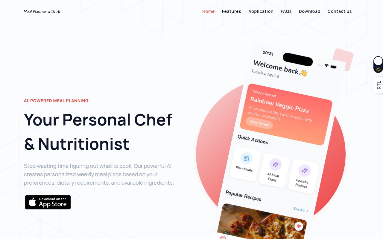 Ai Meal Planner screenshot