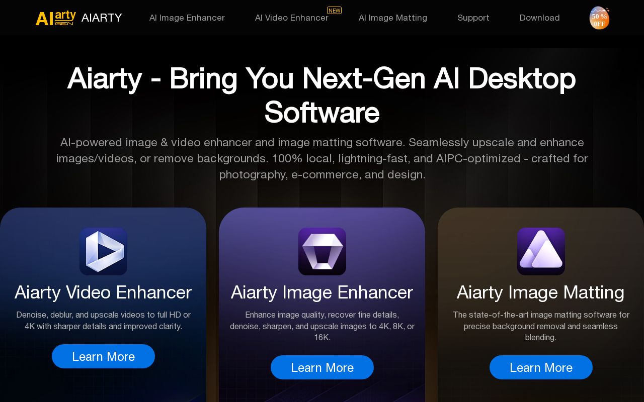 Aiarty Image Enhancer screenshot
