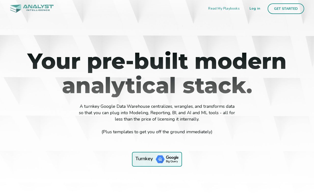 Analyst Intelligence screenshot