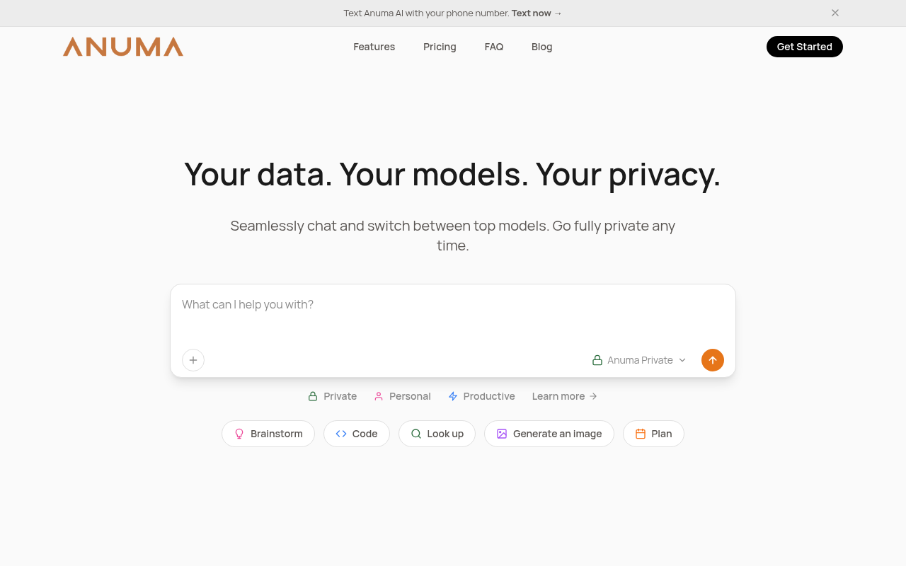 Anuma screenshot