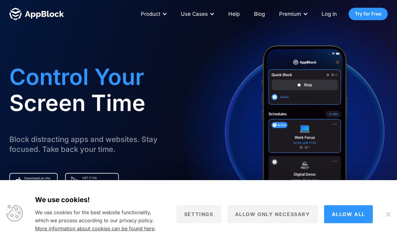 Appblock screenshot