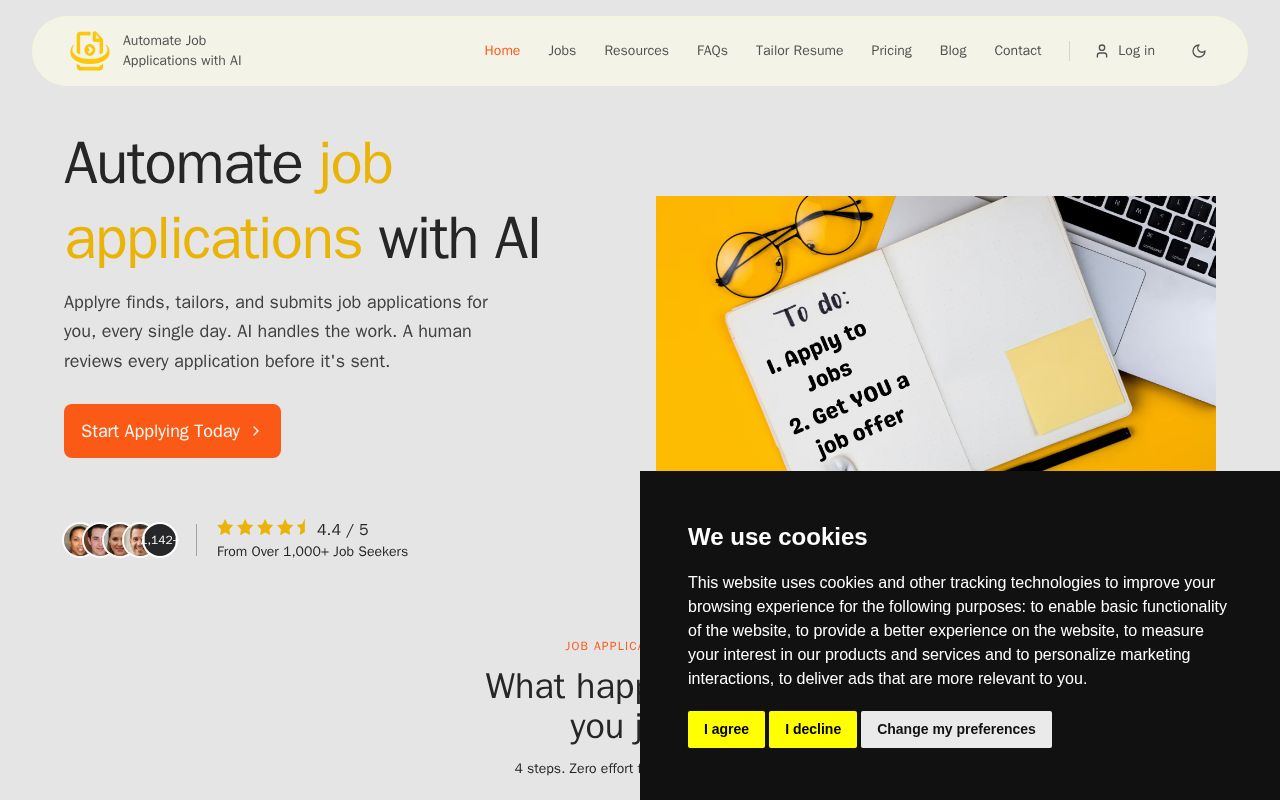 Applyre AI screenshot