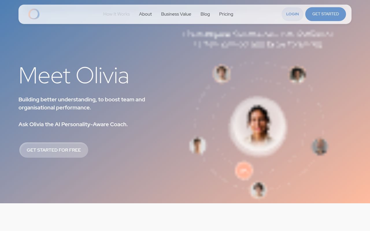 Ask Olivia - Your AI Workplace Coach screenshot