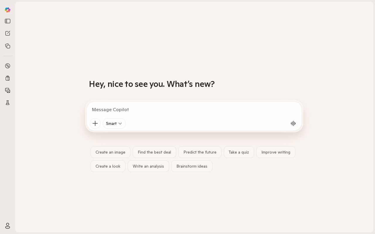 Microsoft Copilot screenshot