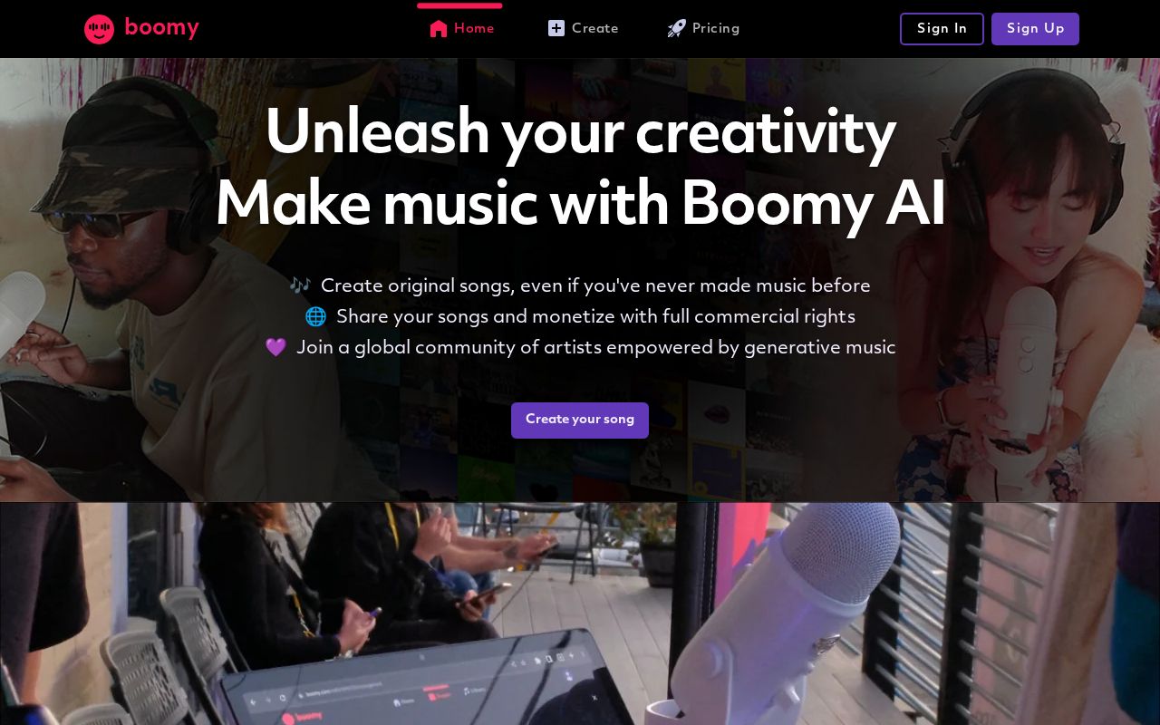 Boomy screenshot