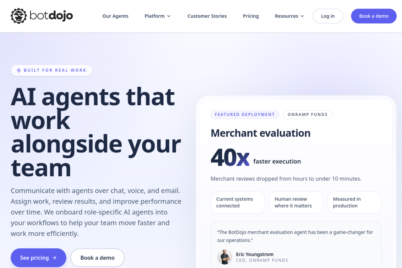 BotDojo screenshot
