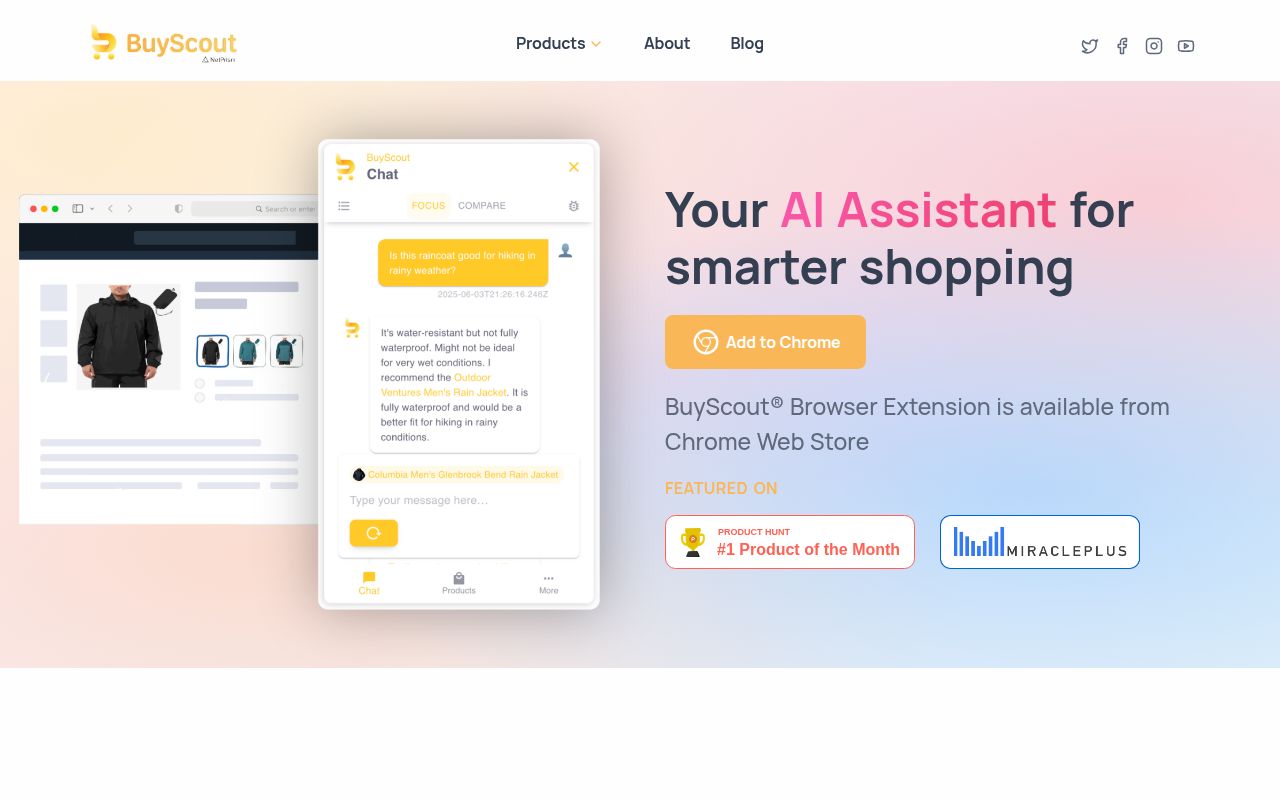 BuyScout screenshot