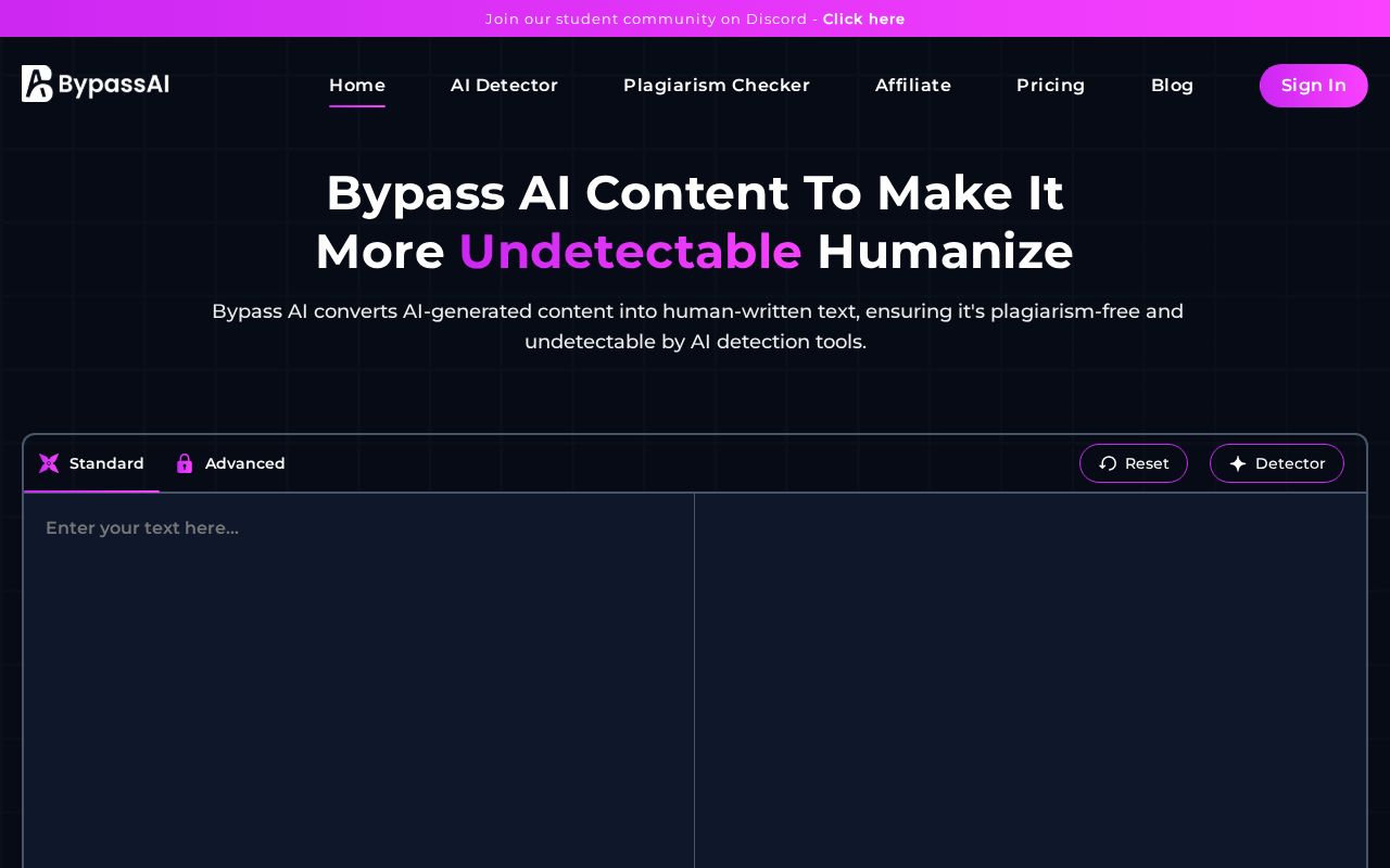 Bypass AI Humanizer screenshot