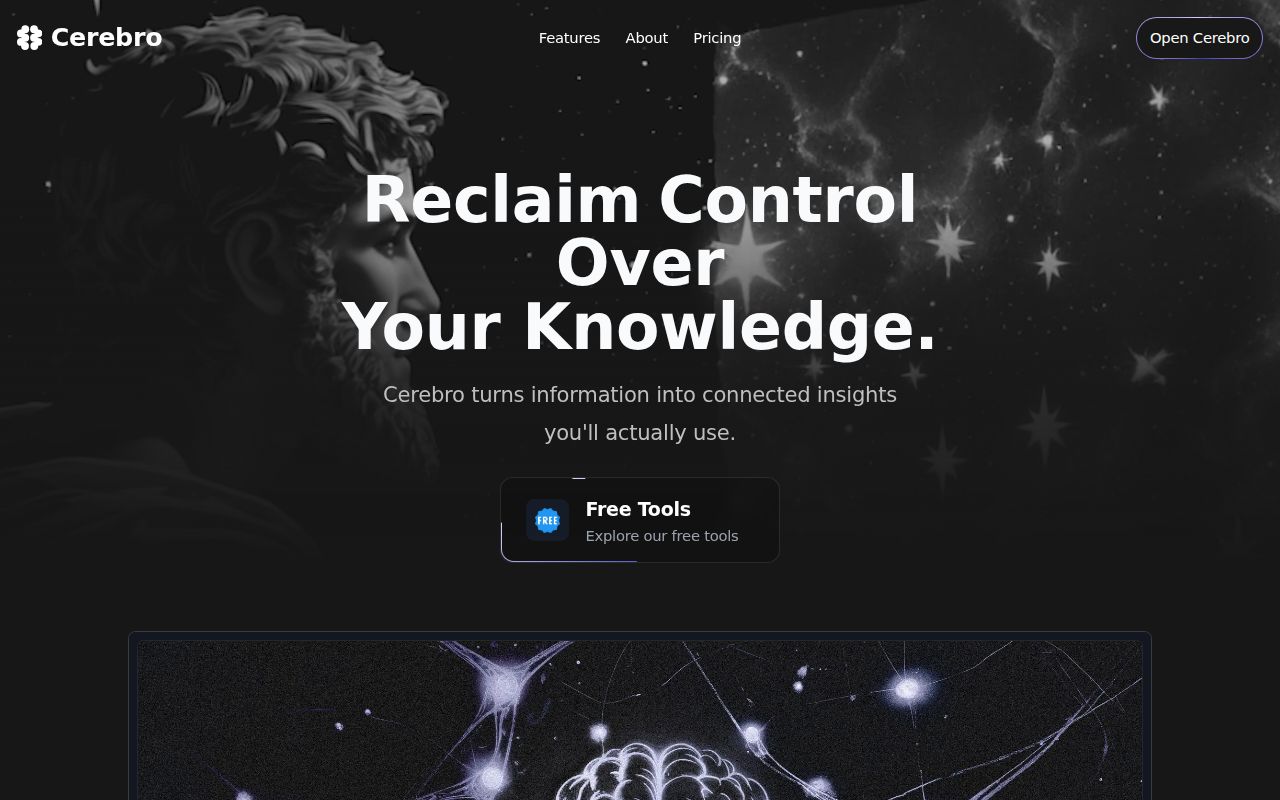 Cerebro screenshot