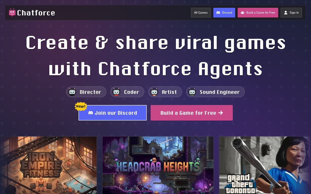 Chatforce screenshot