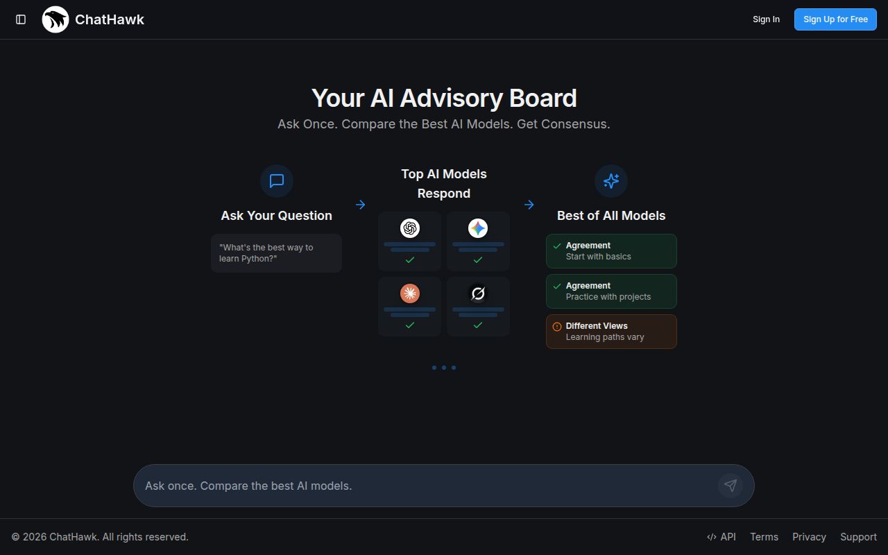 ChatHawk screenshot