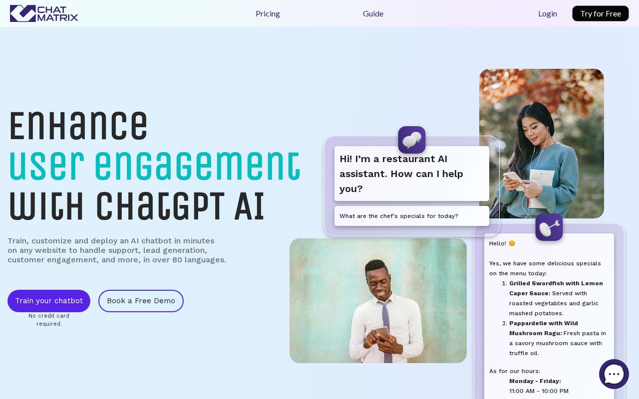 ChatMatrix screenshot