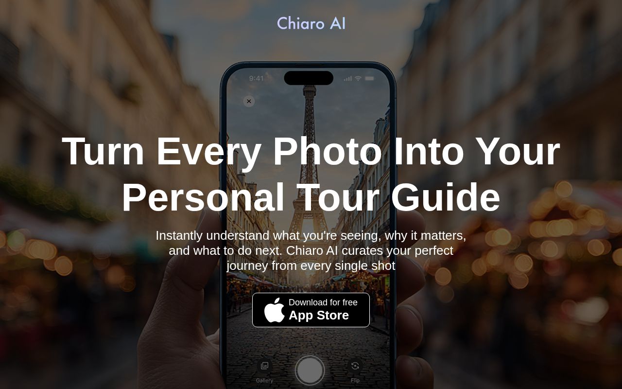 Chiaro AI screenshot
