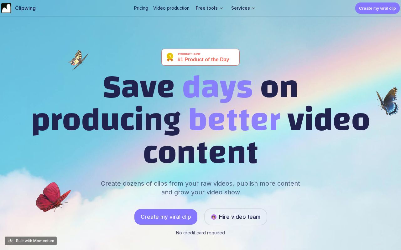 Clipwing — Reviews, Pricing & Alternatives | TryAnAI