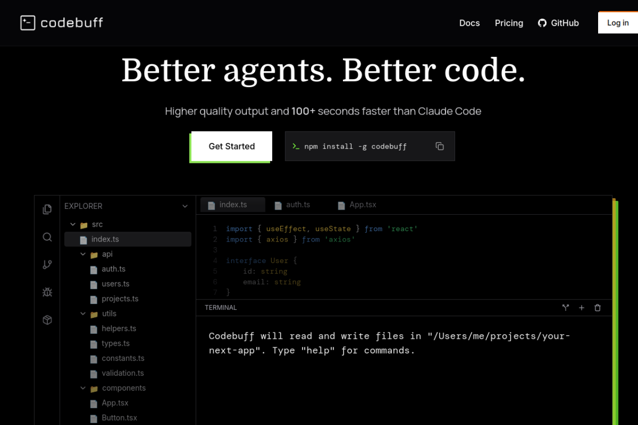 Codebuff Review 2026: Pricing, Pros & Alternatives | TryAnAI