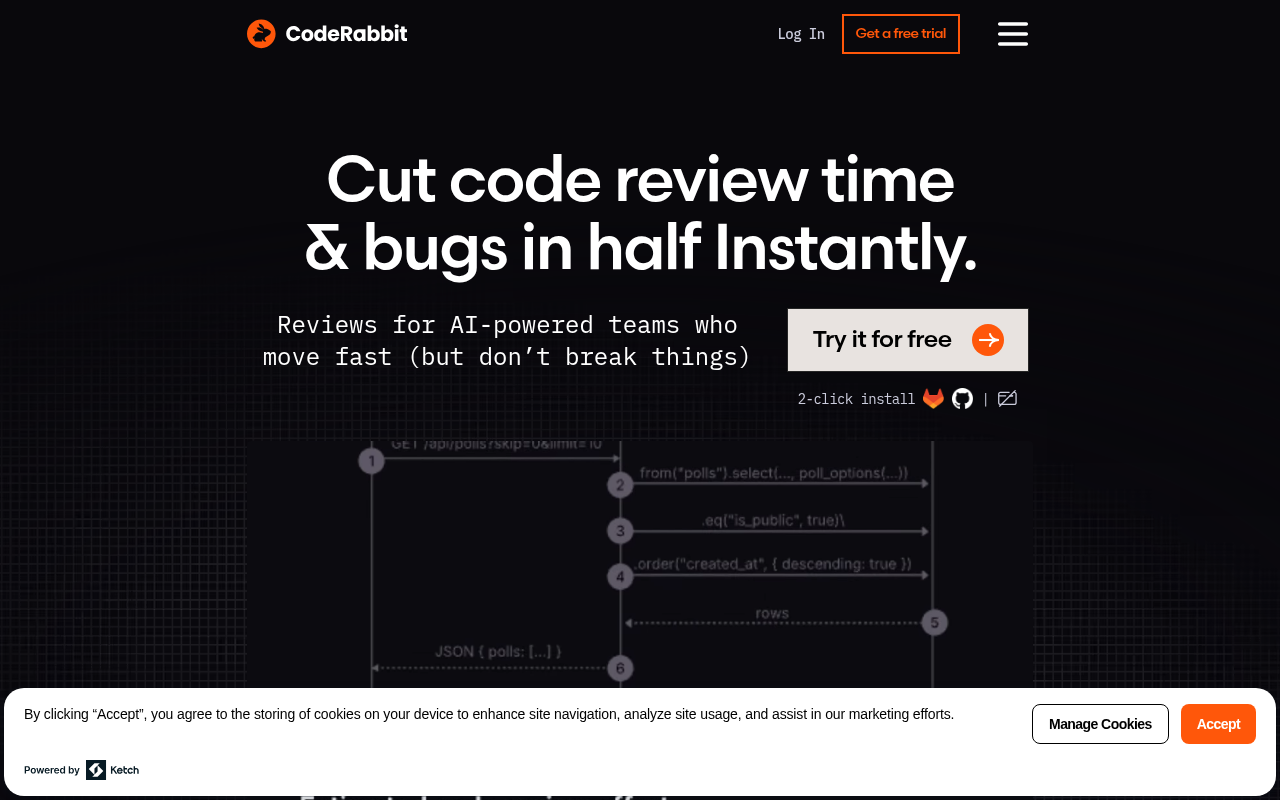 CodeRabbit screenshot