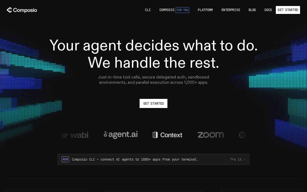 Composio screenshot