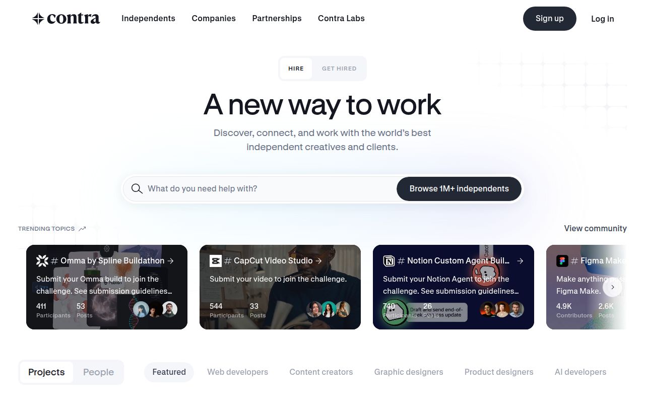 Creative Arena by Contra screenshot