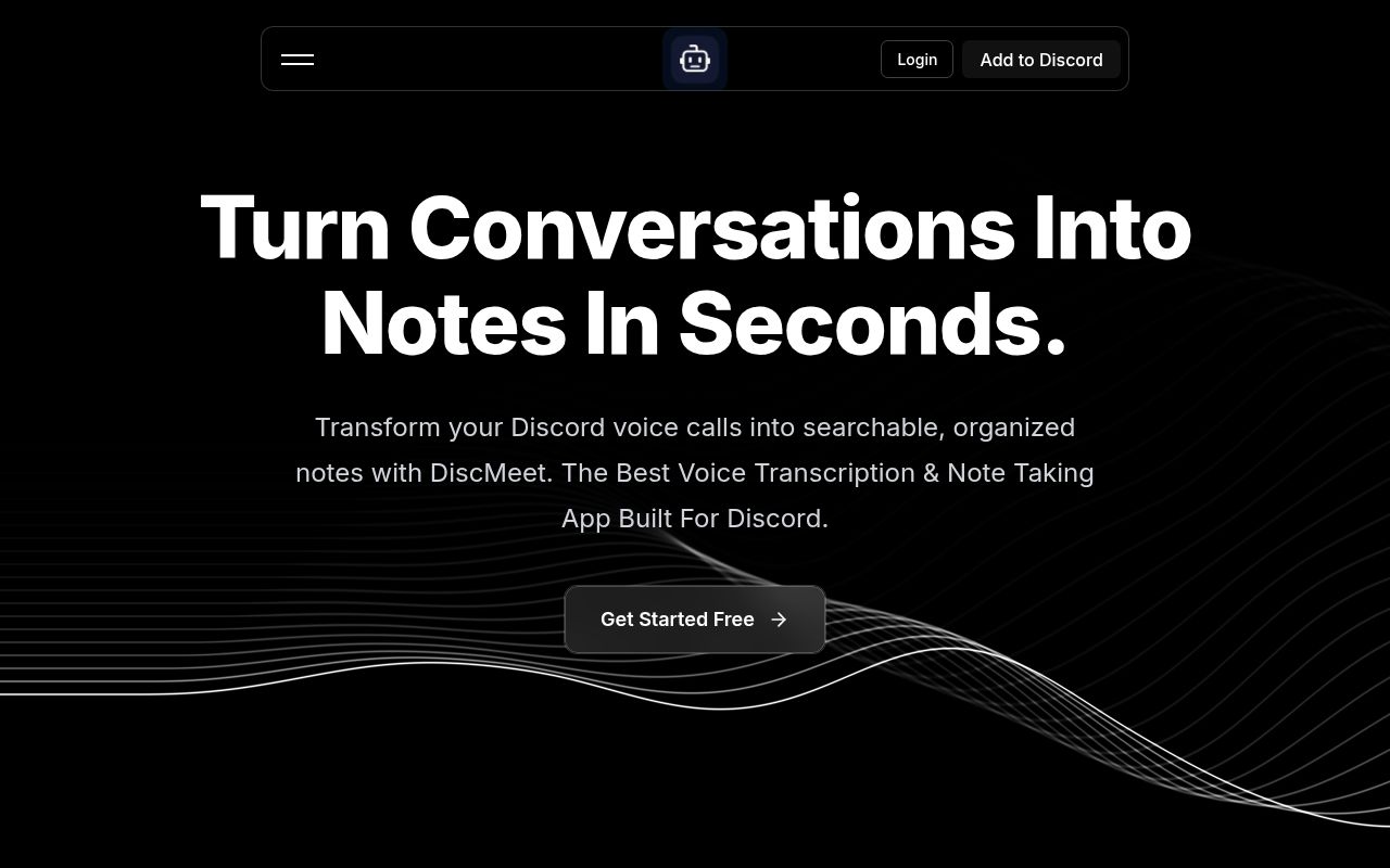 Discord DiscMeet screenshot