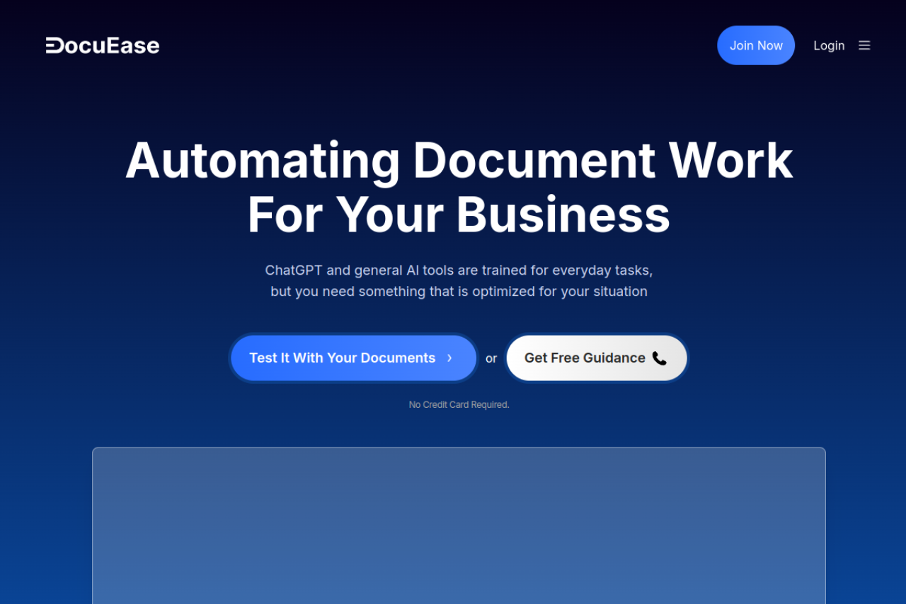 Docuease screenshot
