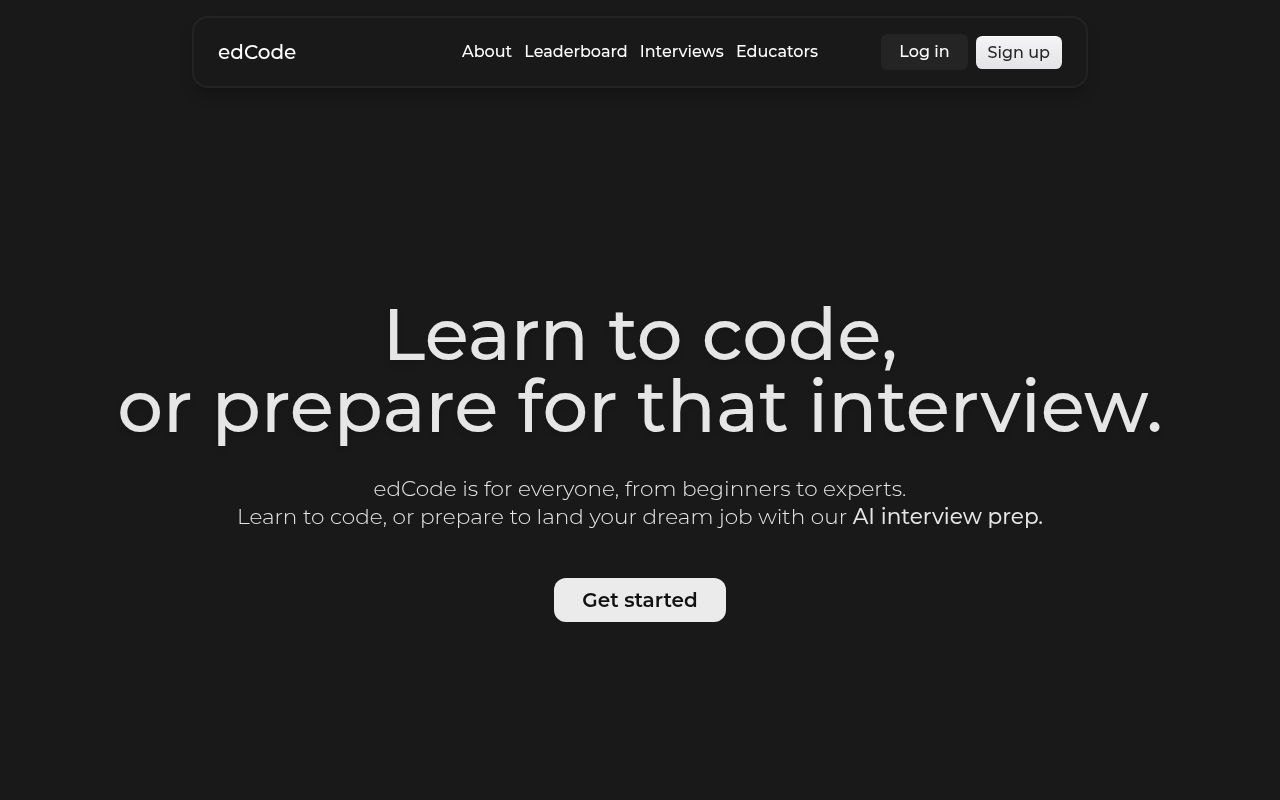 edCode screenshot