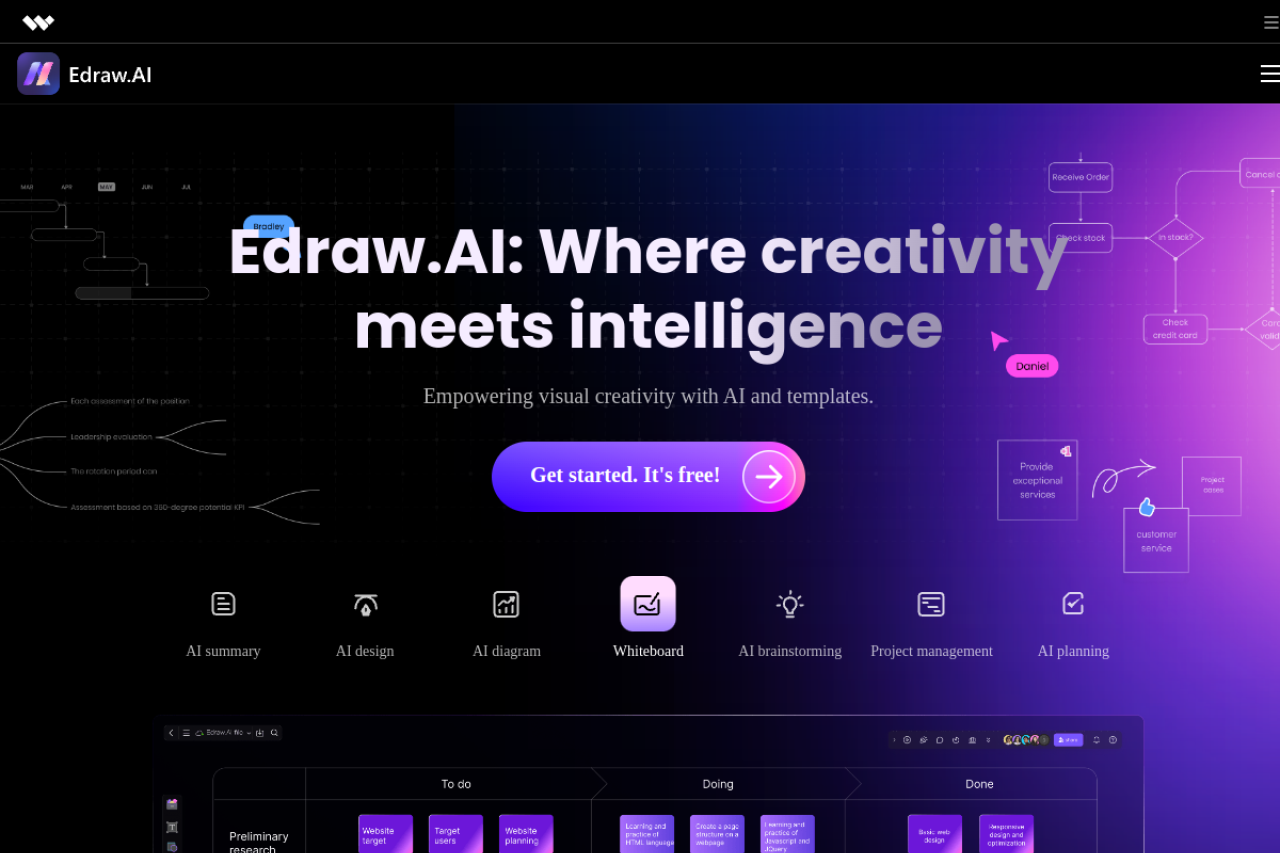 Edraw.AI screenshot