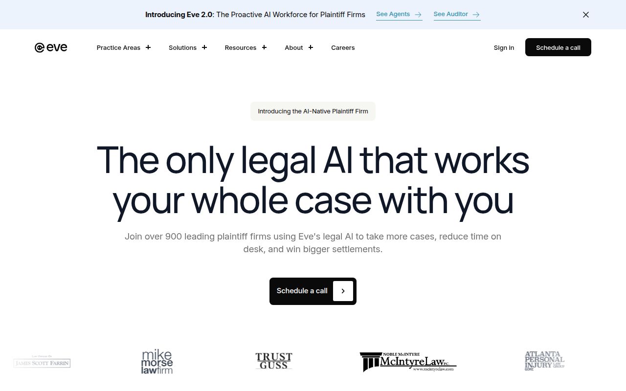 Eve Legal screenshot