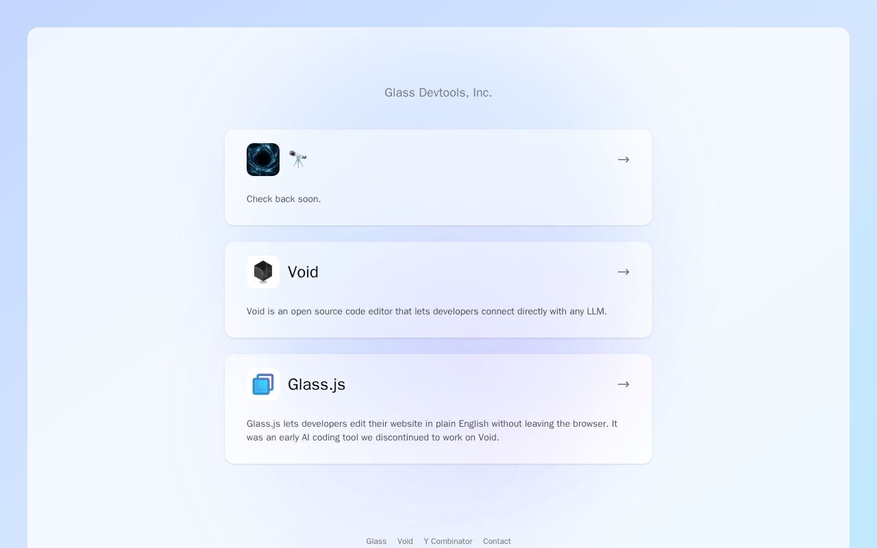 Glass screenshot
