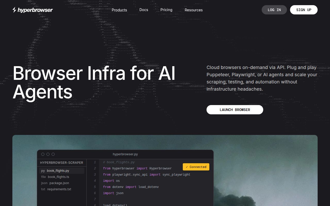 Hyperbrowser screenshot