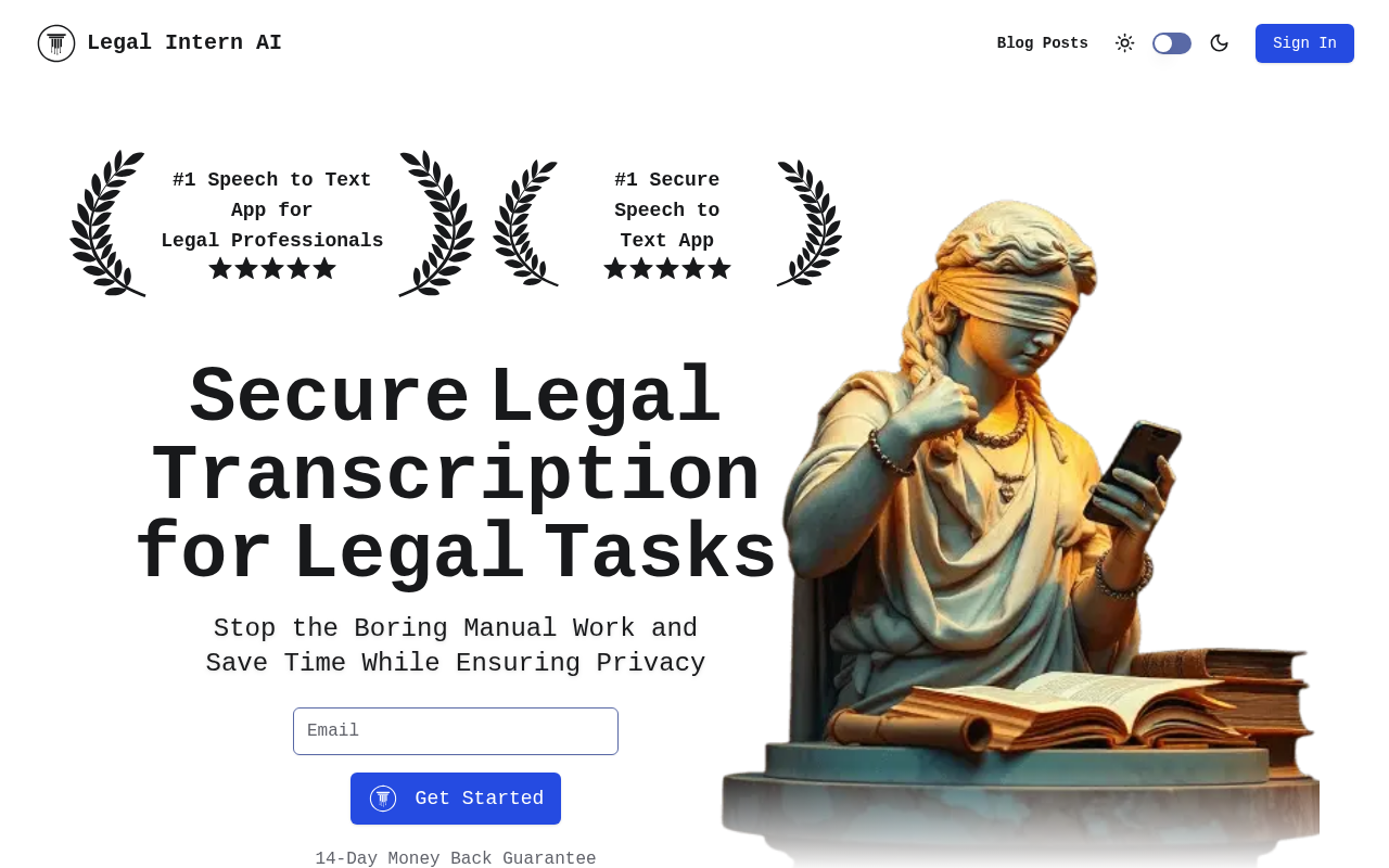 Legal Intern AI screenshot
