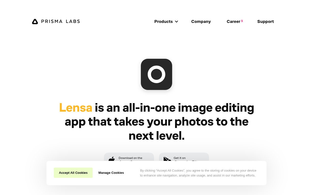 Lensa screenshot