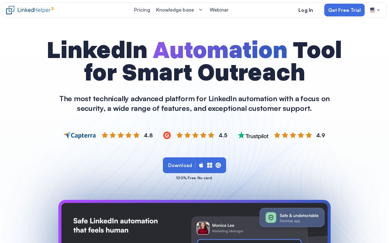 Linked Helper screenshot