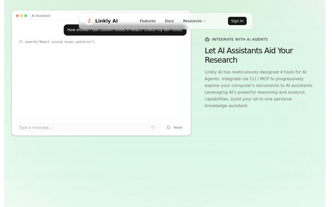 Linkly AI screenshot