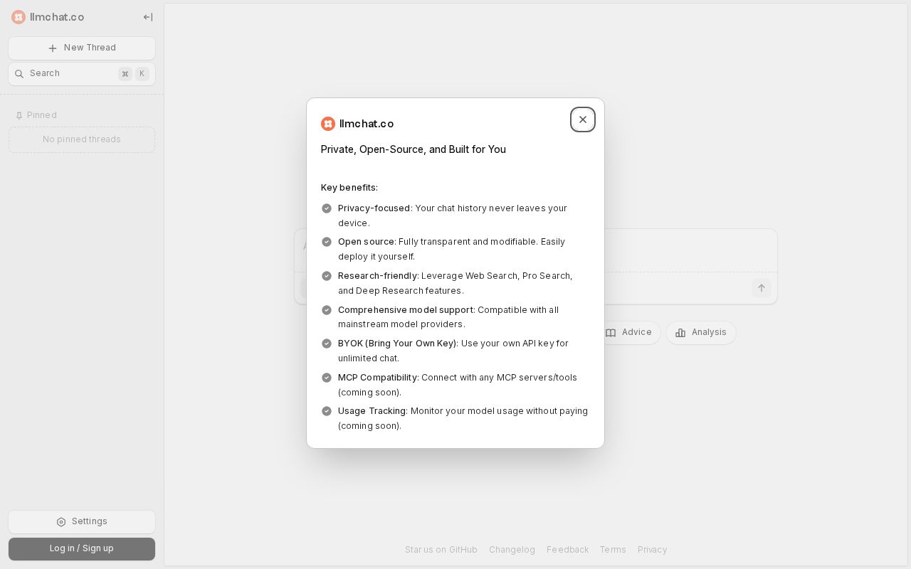 LLMChat screenshot