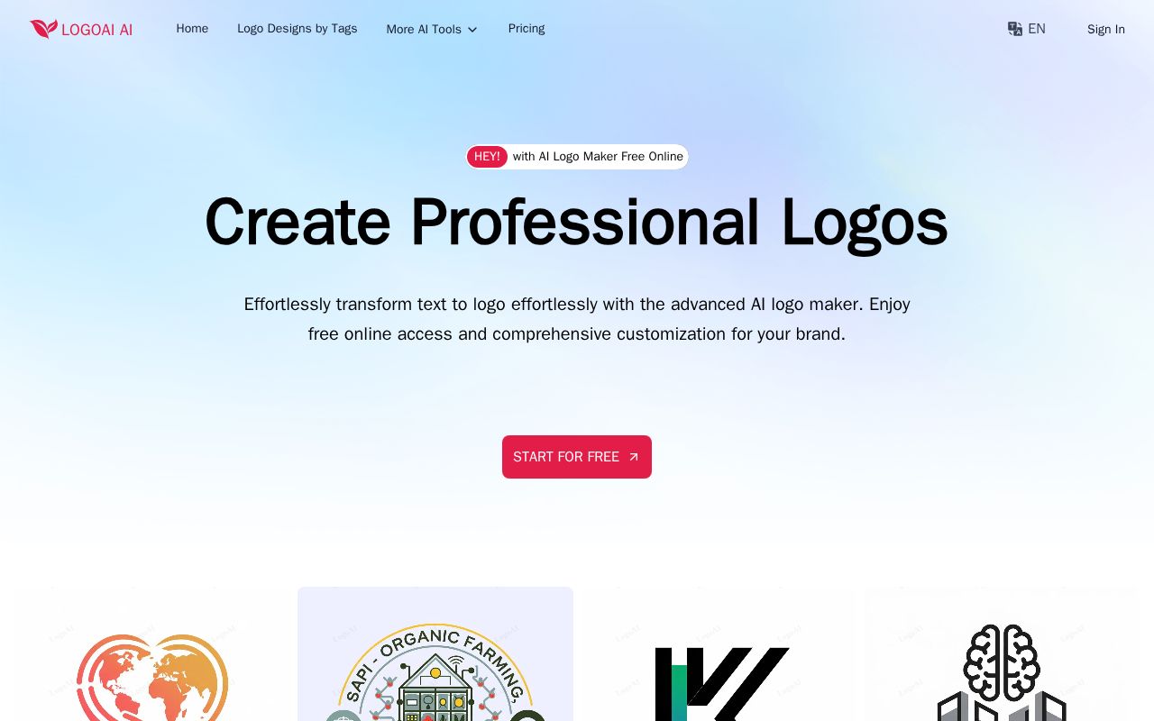 LogoAI.ai screenshot
