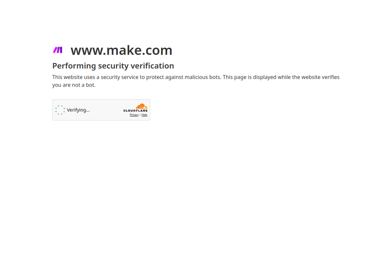 Make.com screenshot