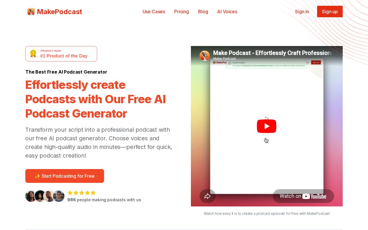 MakePodcast screenshot