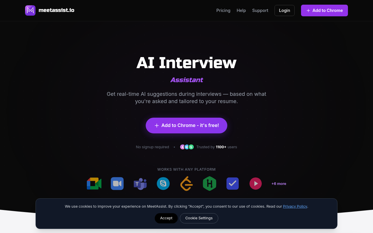 MeetAssist screenshot