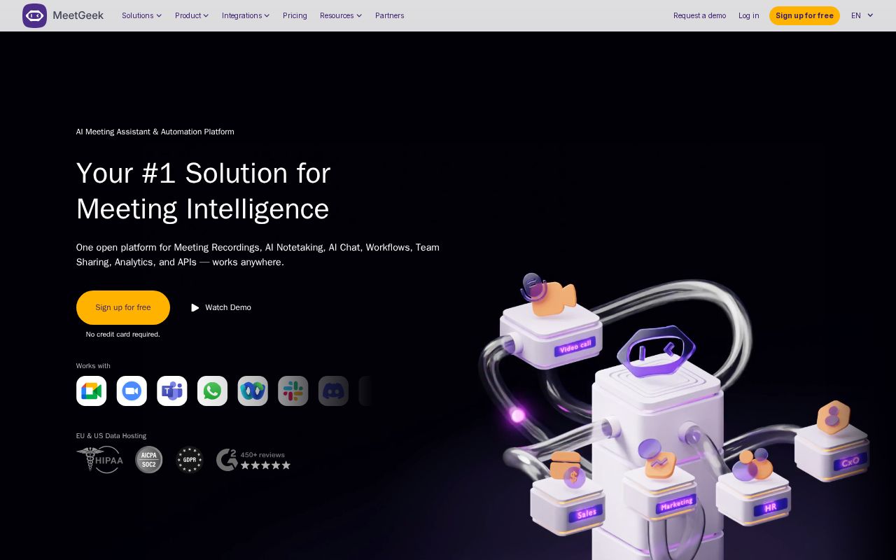 MeetGeek screenshot