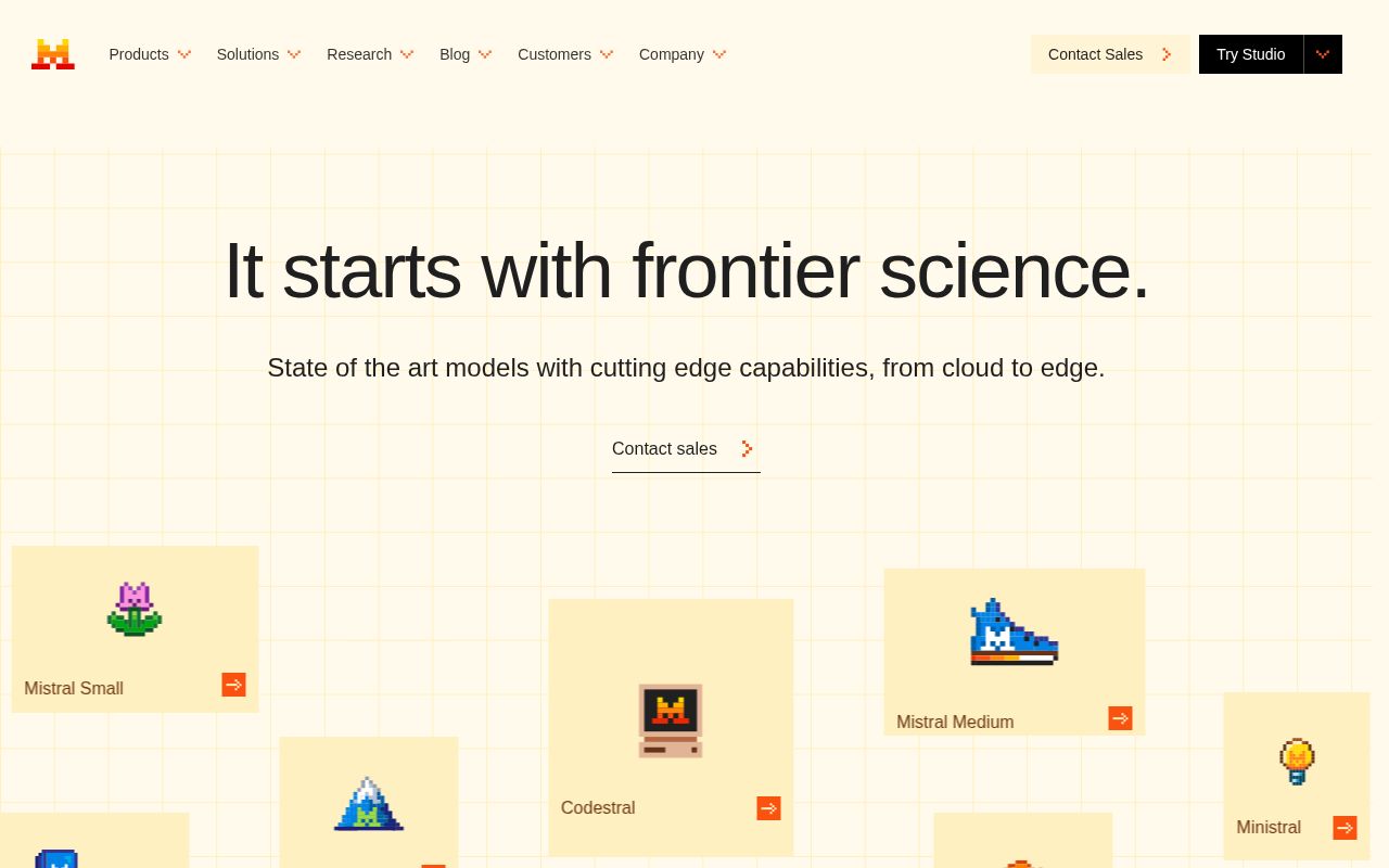 Mistral screenshot